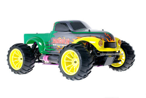 Himoto 1:10 Nitro Truck Pangolin Green